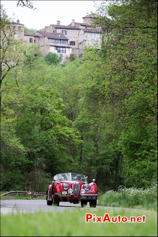 Jaguar XK120, n88, Tour Auto 2013