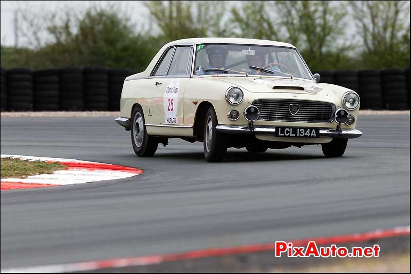 Lancia Flaminia, n25, Circuit Val-de-vienne, Tour Auto 2013