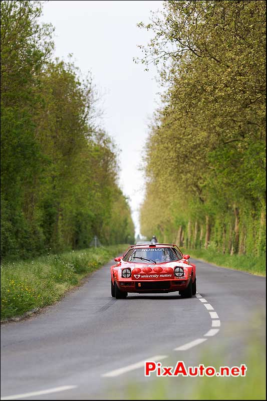 Lancia Stratos, n260, marais Poitevin Tour Auto 2013