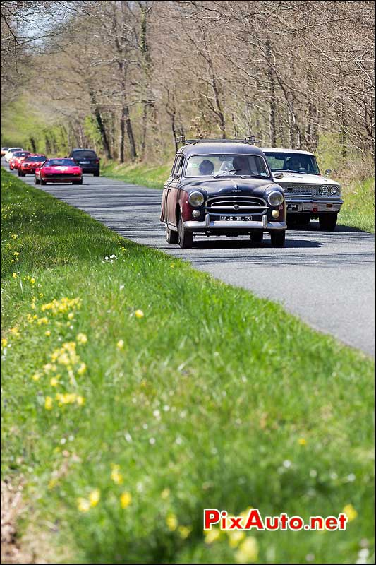 Peugeot 403 break, Tour Auto 2013