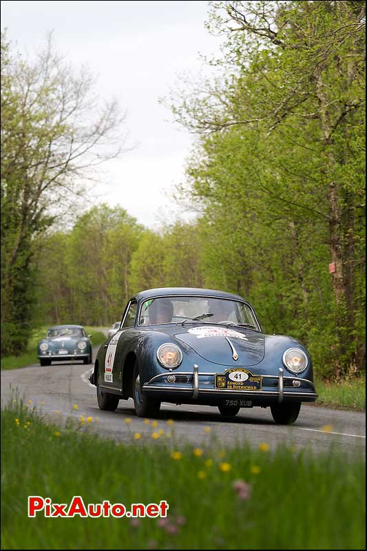 Porsche 356a, n41, Tour Auto 2013