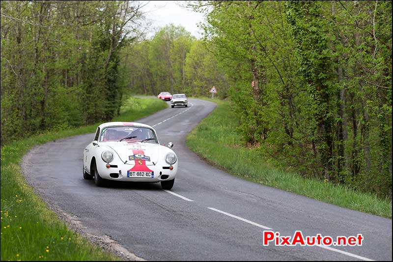 Porsche 356B, n18, Tour Auto 2013