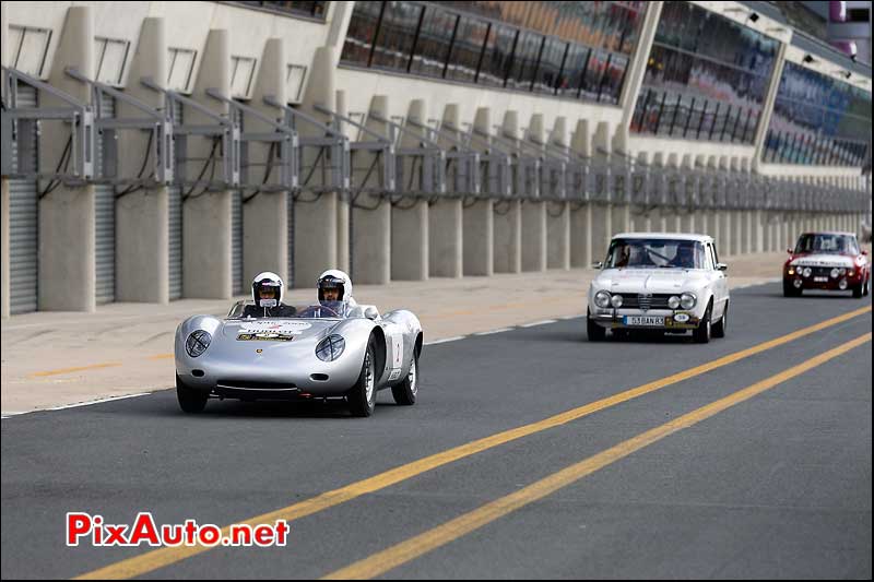 Porsche 718 rsk, n2, Circuit Bugatti Tour Auto 2013