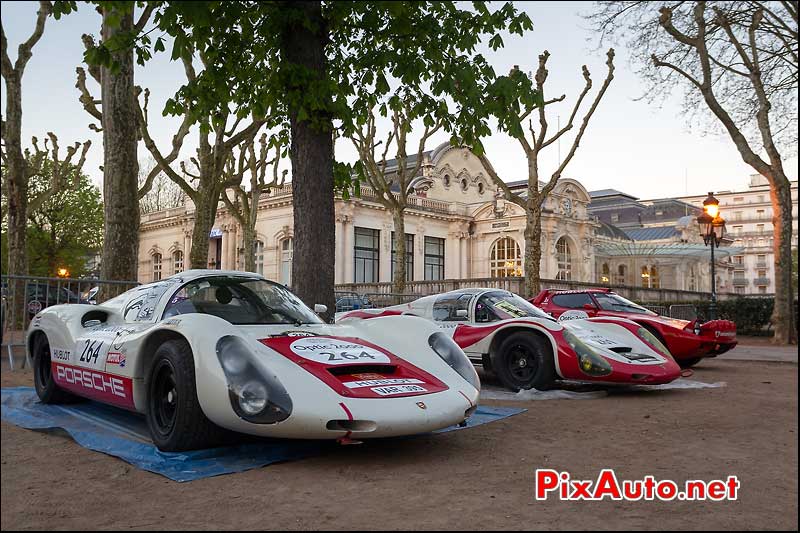 Porsche 910, casino de Vichy, Tour Auto 2013