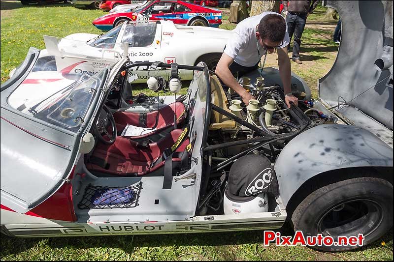 Porsche 910, n261, chateau Bannegon Tour Auto 2013