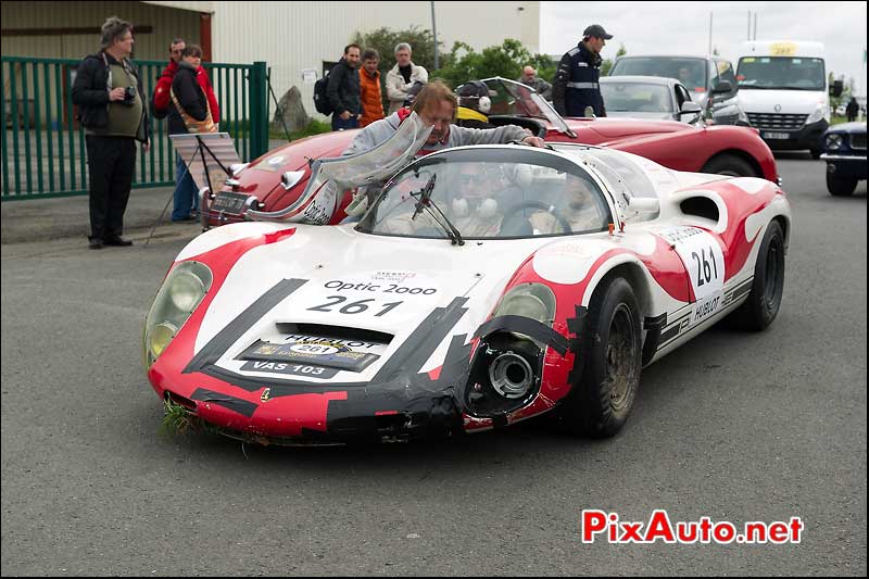 Porsche 910, n261, le Vigeant, Tour Auto 2013