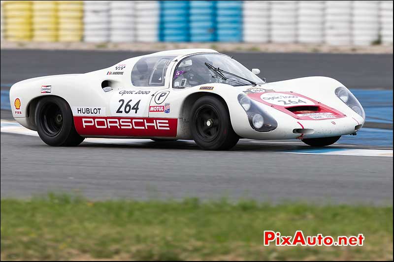 Porche 910, n264, Jacques-Lafitte, Circuit Albi Tour Auto