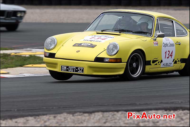 Porsche 911RS, n134, Circuit Val-de-vienne, Tour Auto 2013