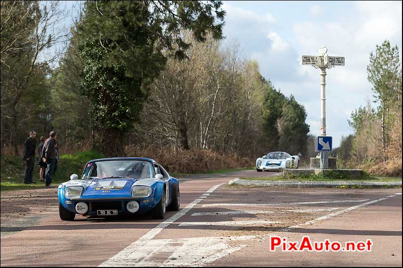 jide 1600 et Porsche 910, Tour Auto 2013