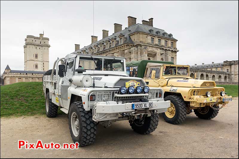 camion acmat alm, esplanade chateau de vincennes