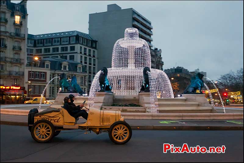 ford-t speedster, place felix eboue, traversee de paris