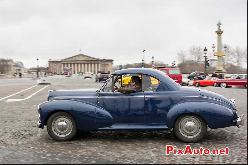 peugeot 203 coupe, place de la concorde paris