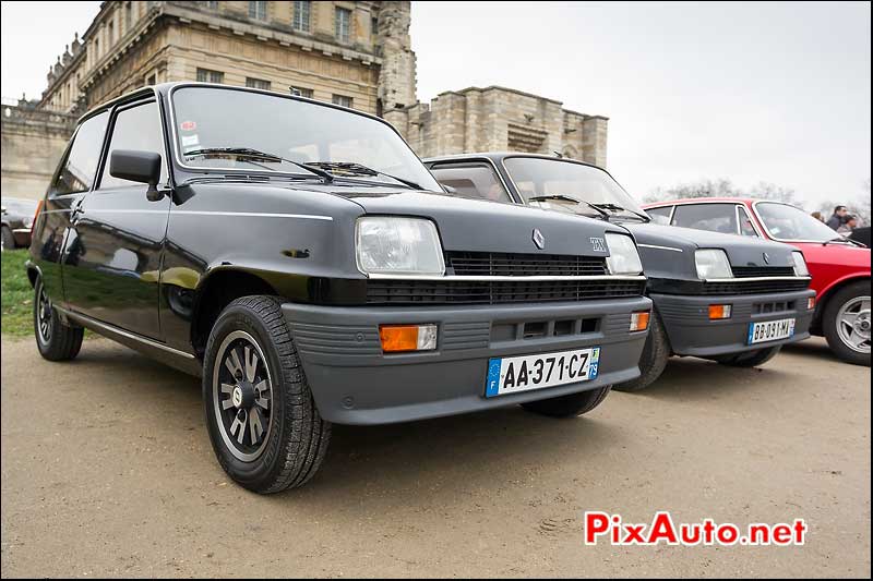 renault 5tx, chateau de vincennes, traversee de paris