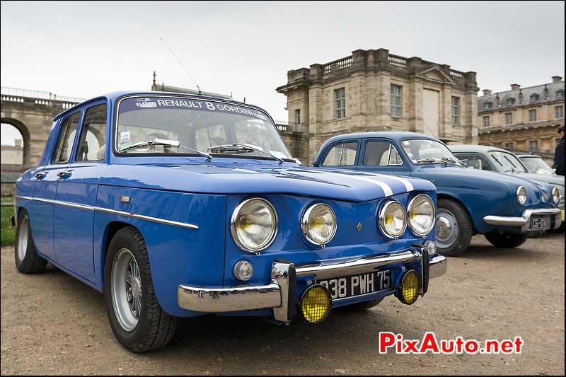 renault 8 gordini,esplanade chateau de vincennes