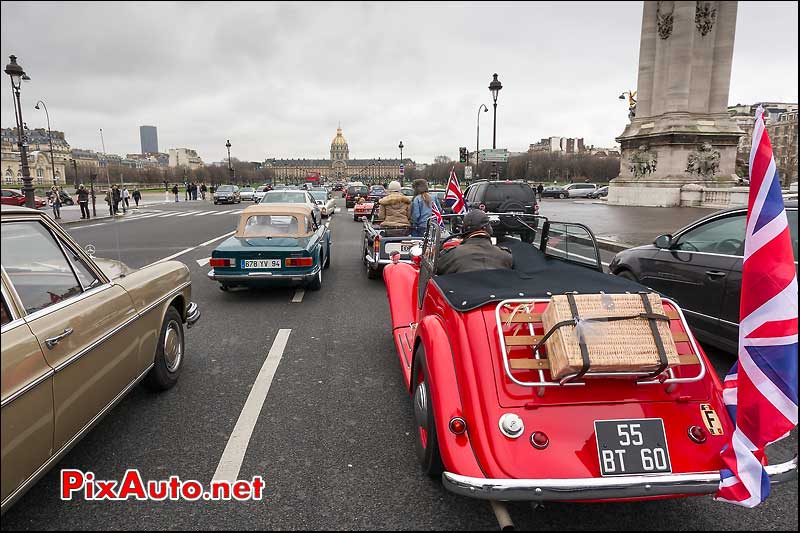 triumph, traversee de paris 2013