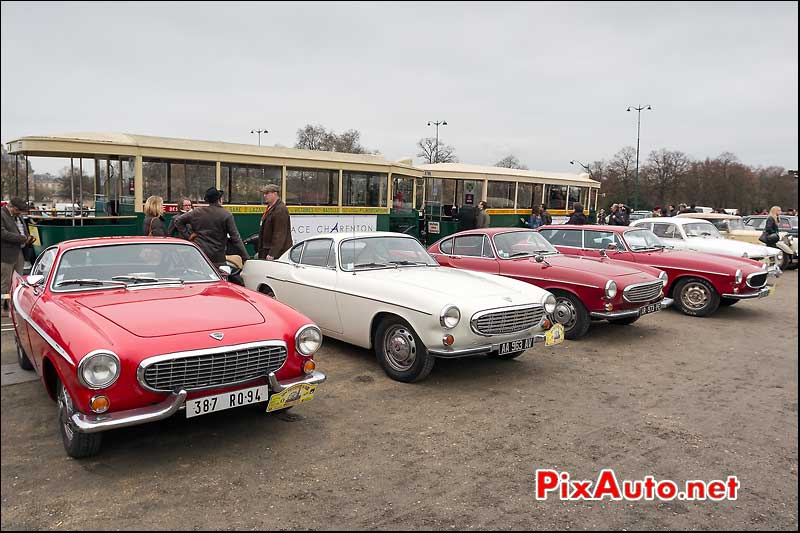 volvo P1800, chateau de vincennes, traversee de paris