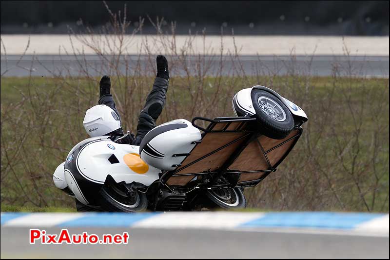 side-car n333, 16e trophee coluche circuit carole pif-paf