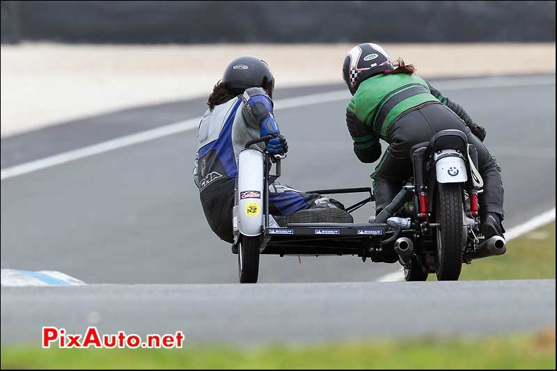side-car n423, 16e trophee coluche circuit carole
