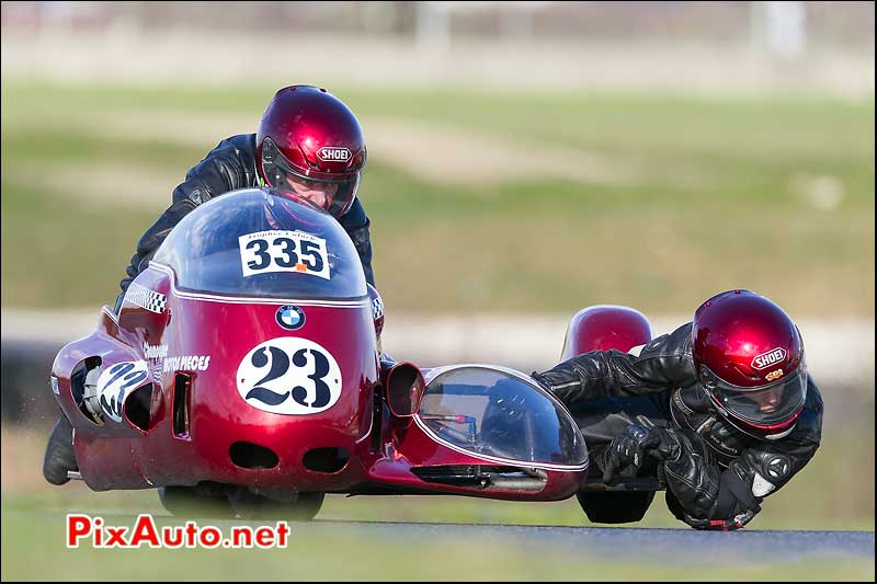 side-car n335, 16e trophee coluche circuit carole