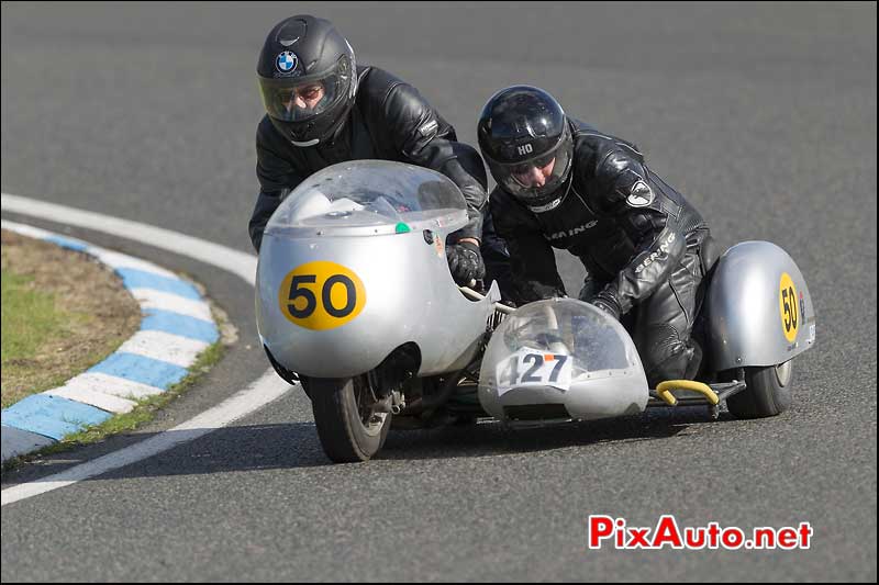 side-car n427, 16e trophee coluche circuit carole parabolique