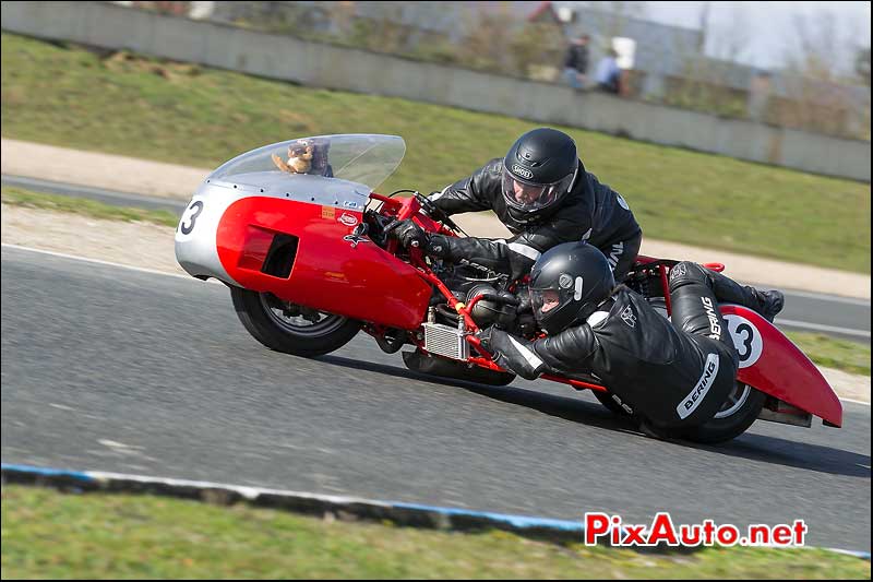 side-car n436, 16e trophee coluche circuit carole