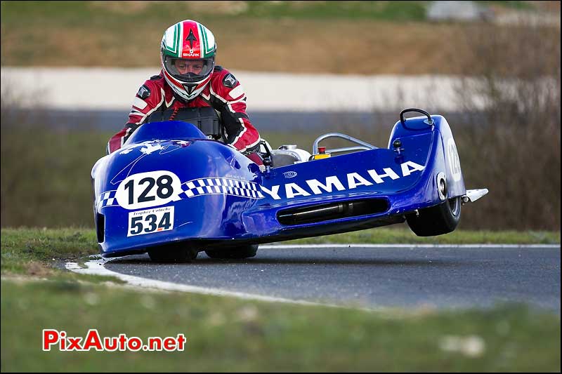 side-car n534, 16e trophee coluche circuit carole