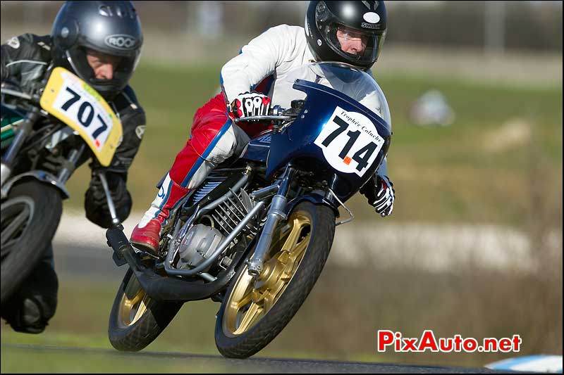 moto n714, 16e trophee coluche circuit carole