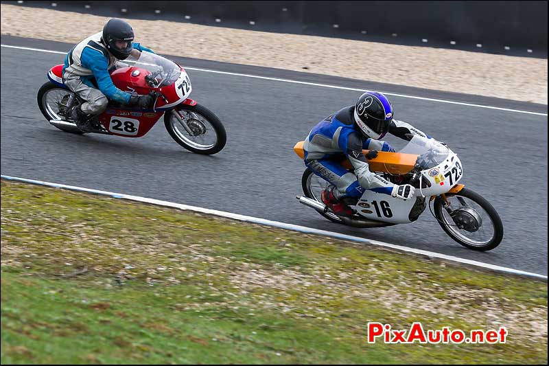 motos n723 et n724, trophee coluche circuit carole