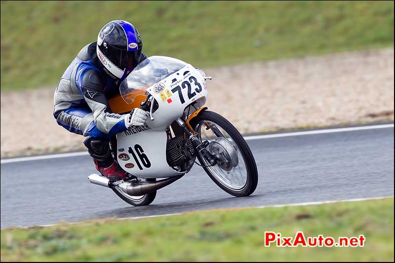 moto n723, 16e trophee coluche circuit carole