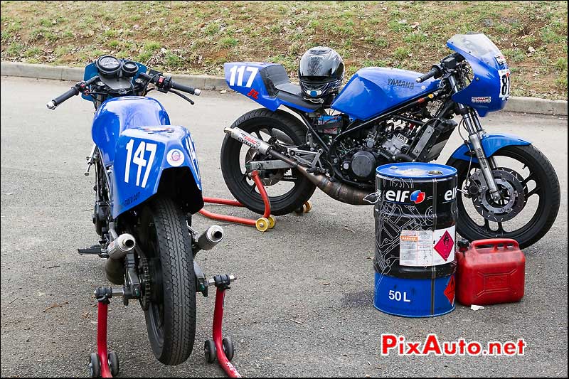 yamaha 350 rdlc, trophee coluche circuit carole