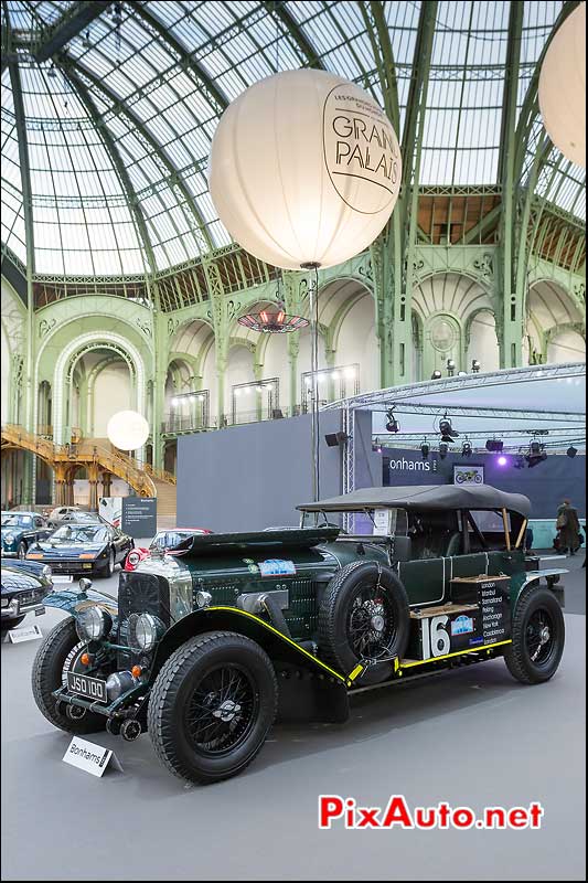 bentley speed six tourner, grand palais, bonhams