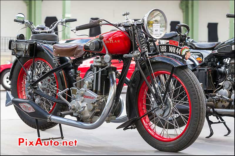 moto Dollar 500cc S3, presentation Bonhams grand palais