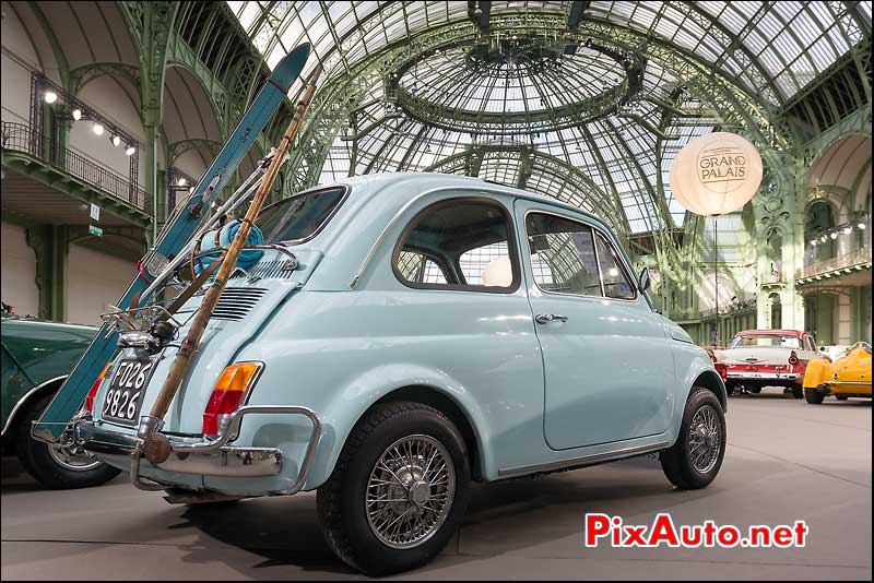 fiat 500, exposition bonhams grand palais