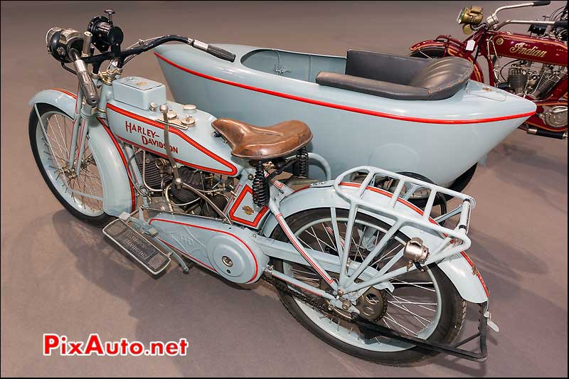 harley-davidson modele f, presentation Bonhams grand-palais