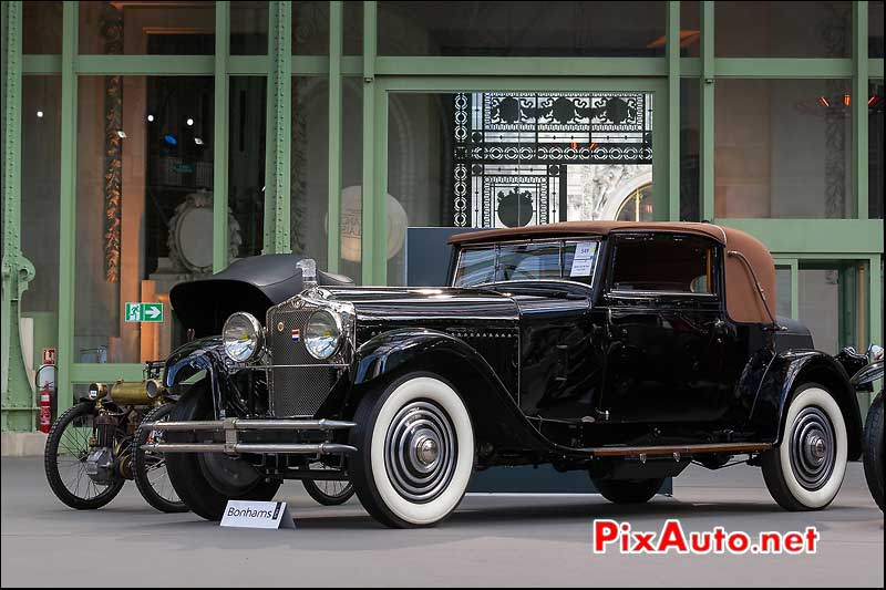 minerva type-ak faux cabriolet, grand palais, bonhams