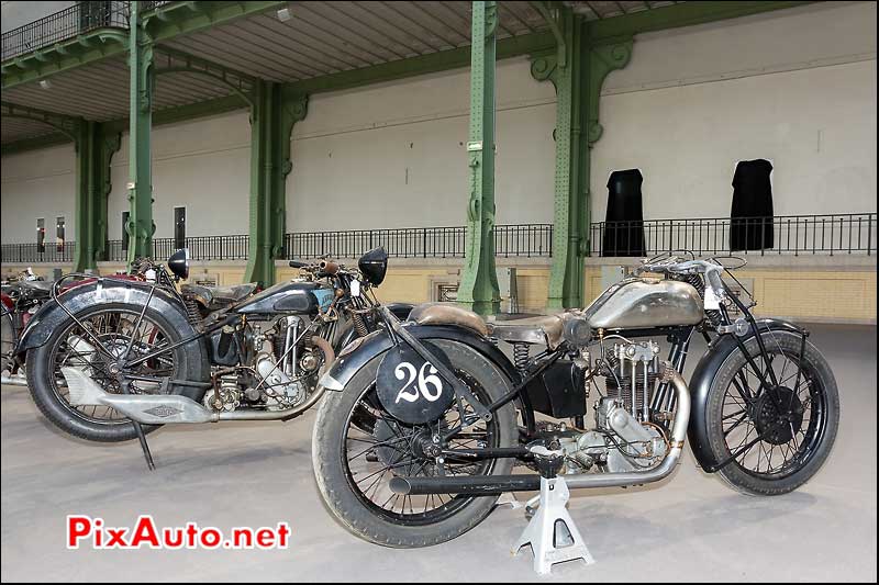 Monet-Goyon 350cc racing, presentation Bonhams grand palais