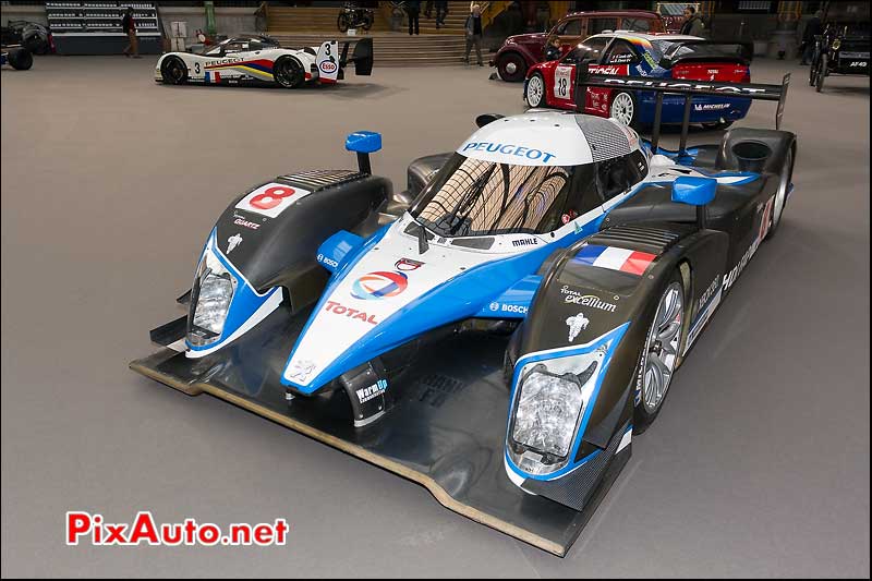 prototype peugeot 908, presentation bonhams grand palais