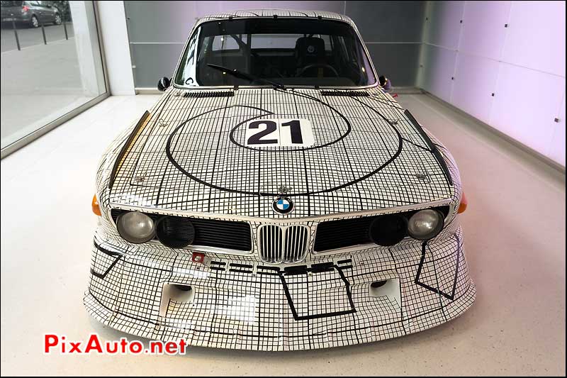 Art Car Bmw 3CSL,Frank Stella, 