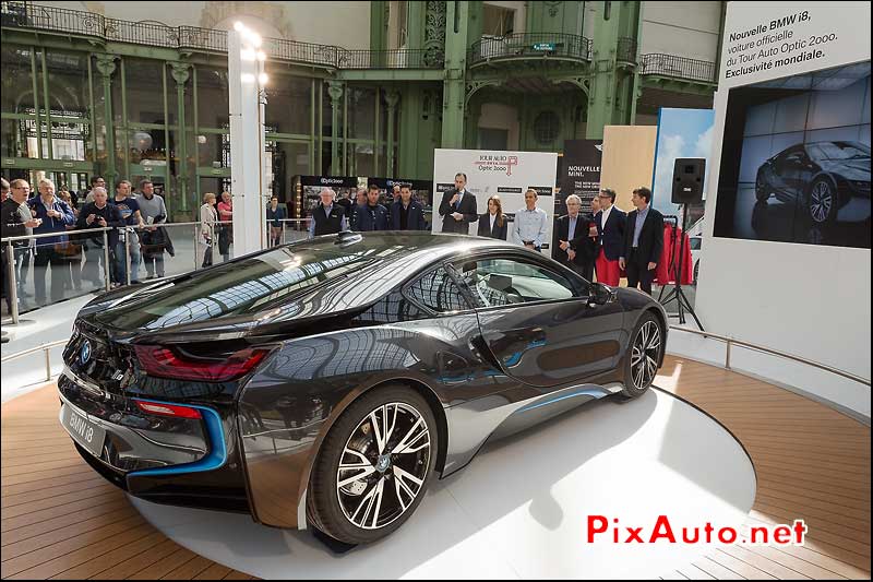 Bmw i8 sophisto-grey-brillant, Presentation au Grand Palais Paris