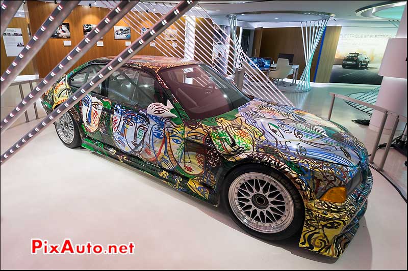 BMW M3 GTR E36, Art Car Sandro Chia, 