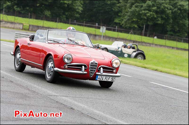 Alfa Romeo Giulietta Spider, Autodrome Heritage Festival 2014