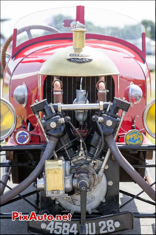 Moteur Tricyclecar Darmont Morgan, Autodrome Heritage Festival