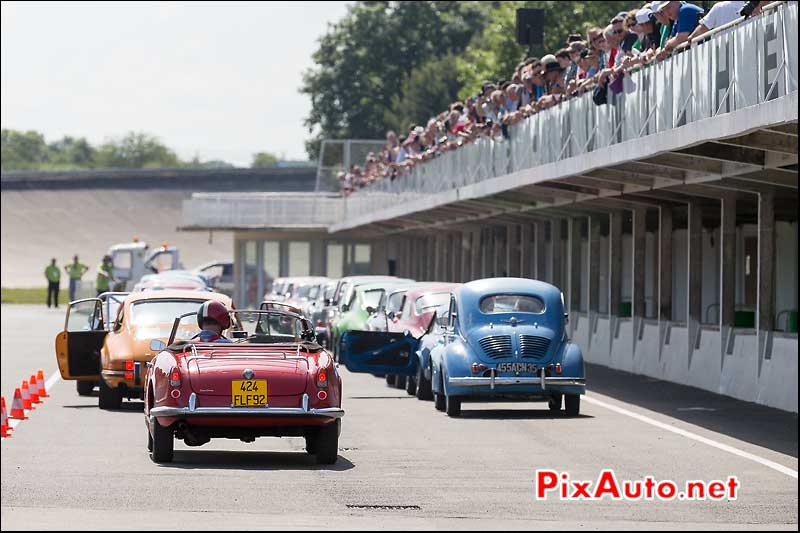 Pre Grille Plateau Competition, Autodrome Heritage Festival