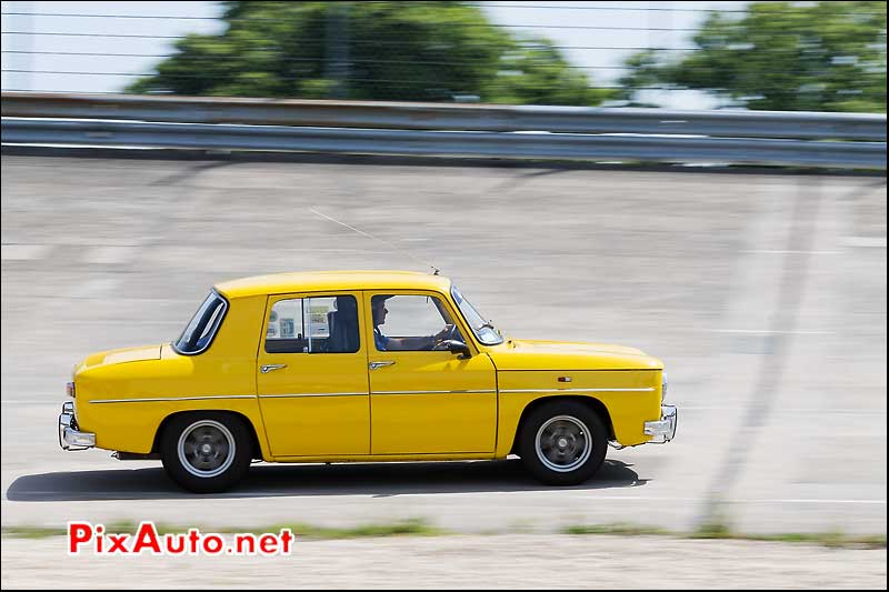 Renault 8 Gordini Jaune, Autodrome Heritage Festival