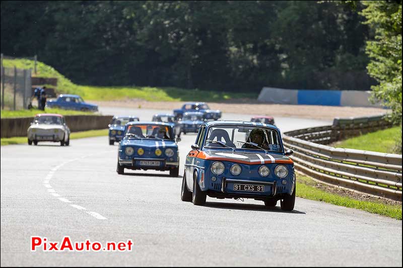 Renault 8 Gordini Sortie Faye, Autodrome Heritage Festival