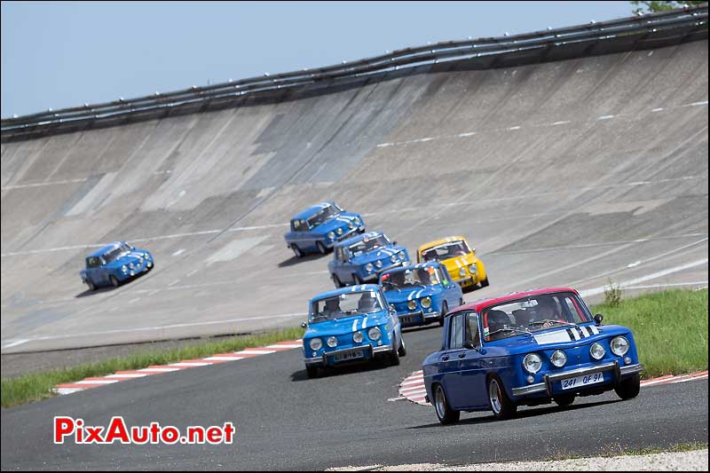 Renault 8 Gordini, Autodrome Heritage Festival, 90 ans