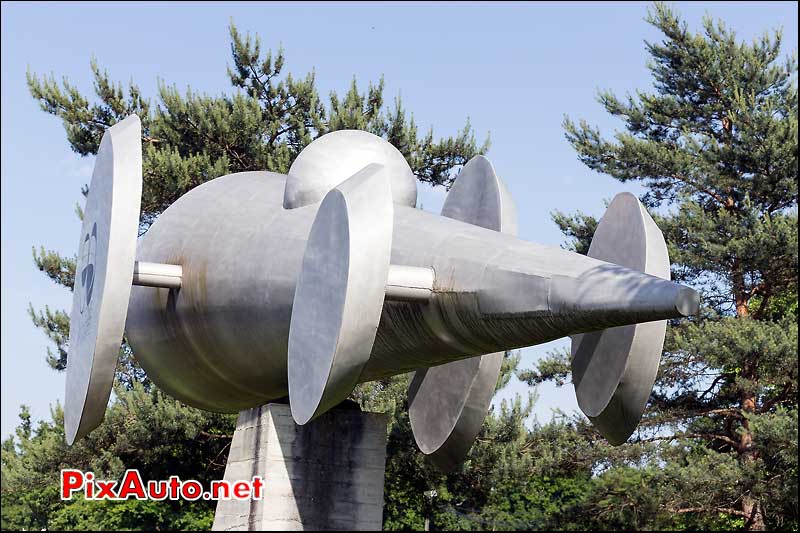 Sculpture Mondial de l'automobile, Autodrome Linas-Montlhery