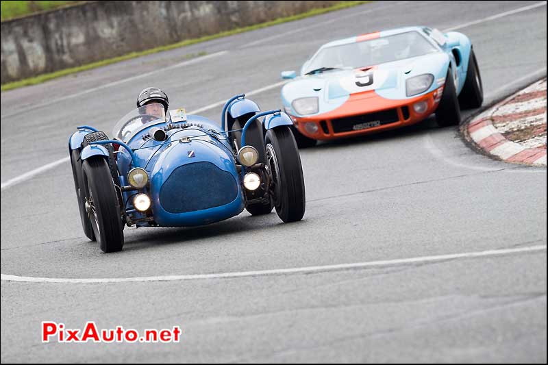 Talbot Lago et Ford GT40, Autodrome Heritage Festival