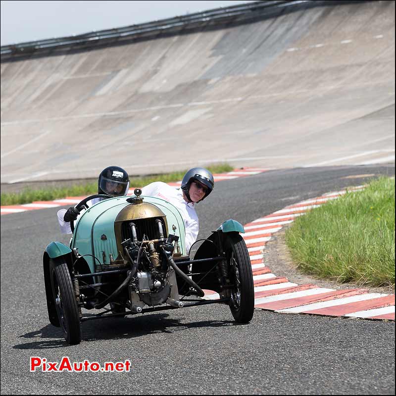 Tricyclecar Darmont Morgan Sport, Autodrome Heritage Festival 2014