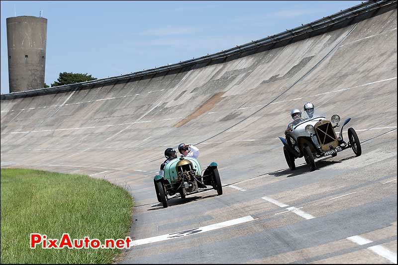 Tricyclecars Darmont et Salmson, Autodrome Heritage Festival